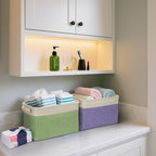BALEINE 3 Pack Fabric Closet Storage Bins - Image 6