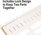 SWOMMOLY Expandable Food Storage Container Lid Organizer, Includes 8 Adjustable - Image 3