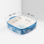 Wisenvoy Baking Dish Ceramic Brownie Pan 9x9 Baking Pan Casserole Dish Lasagna - Image 7