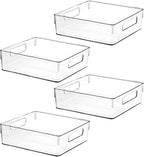 Clear Plastic Storage Bins, Pantry Organizers and Storage, Kitchen Organization by ShelfShaper