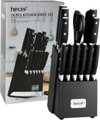 hecef Kitchen Knife Block Set, 14 Pieces Knife Set - Image 9