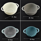 Plastic Mixing Bowls Set 8/10 PCS - Image 4