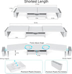 gianotter Dual Monitor Stand Riser, Desk Organizer - Image 3