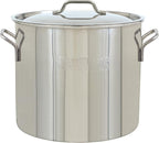 Bayou Classic 1430 30-qt Stainless Stockpot Features Heavy Duty Welded Handles by BayouClassic%C2%AE
