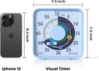 Secura 7.5-Inch Satellite Pattern Visual Timer - Image 7