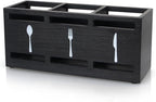 Ayiaren Wooden Silverware Caddy Flatware Cutlery Holder Wood Silverware by Ayiaren