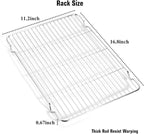 Wildone Baking Sheet & Rack Set, Stainless Steel Cookie Pan - Image 5