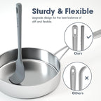 ChefAide 4 Pieces Silicone Spatula Set, Food Grade Rubber Spatula, Upgrade - Image 3