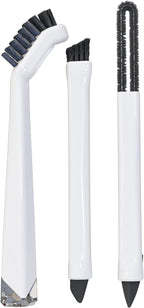 Small Cleaning Brush Set 3pcs—Crevice Brushes by TheCrownChoice
