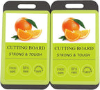Mini Kitchen Cutting Board Mats, BPA Free, Dishwasher Safe, Juice Grooves - Image 2