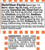 Bright Orange Sprinkles Jimmies 2 oz, Sprinkles For Cake Decorating, Baking, Ice Cream & More, The Hampton Candy Company - Image 2