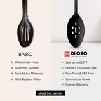 DI ORO Silicone Spoons for Cooking - Image 6