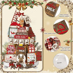CroBlissful 23 Pcs Christmas Tiered Tray Decor Set, Christmas Table Decor - Image 3