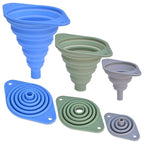 Kitchen Funnel Set of 3, Small and Large, Funnels by Unknown