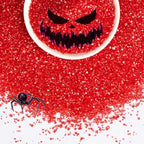 Edible Red Christmas Sprinkles,Coarse Sugar Crystals for Cake Decorating by Sugarzy