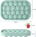Ice Cube Tray, 2 Pack Silicone Ice Balls Maker - Image 5