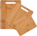 Farberware 3-Piece Wood Cutting Board Set, Reversible Chopping Boards by Farberware