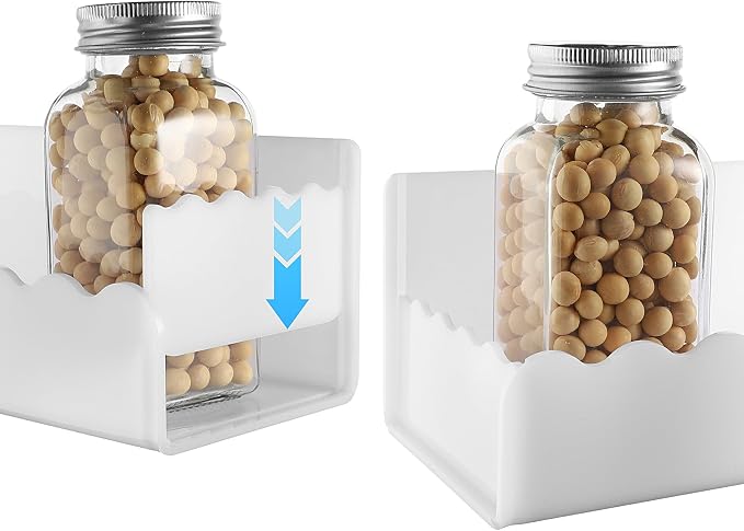 12 inch Spice Rack Wall Mounted, 4 Pack Spice Organizer Shelf - Image 3