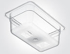 CURTA 6-Pack 1/4 Size 4" Deep NSF Polycarbonate Food Pans | Dishwasher & - Image 3
