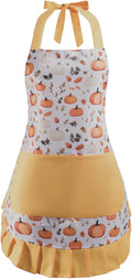 Vintage Floral Apron for Women by AlexVirtue