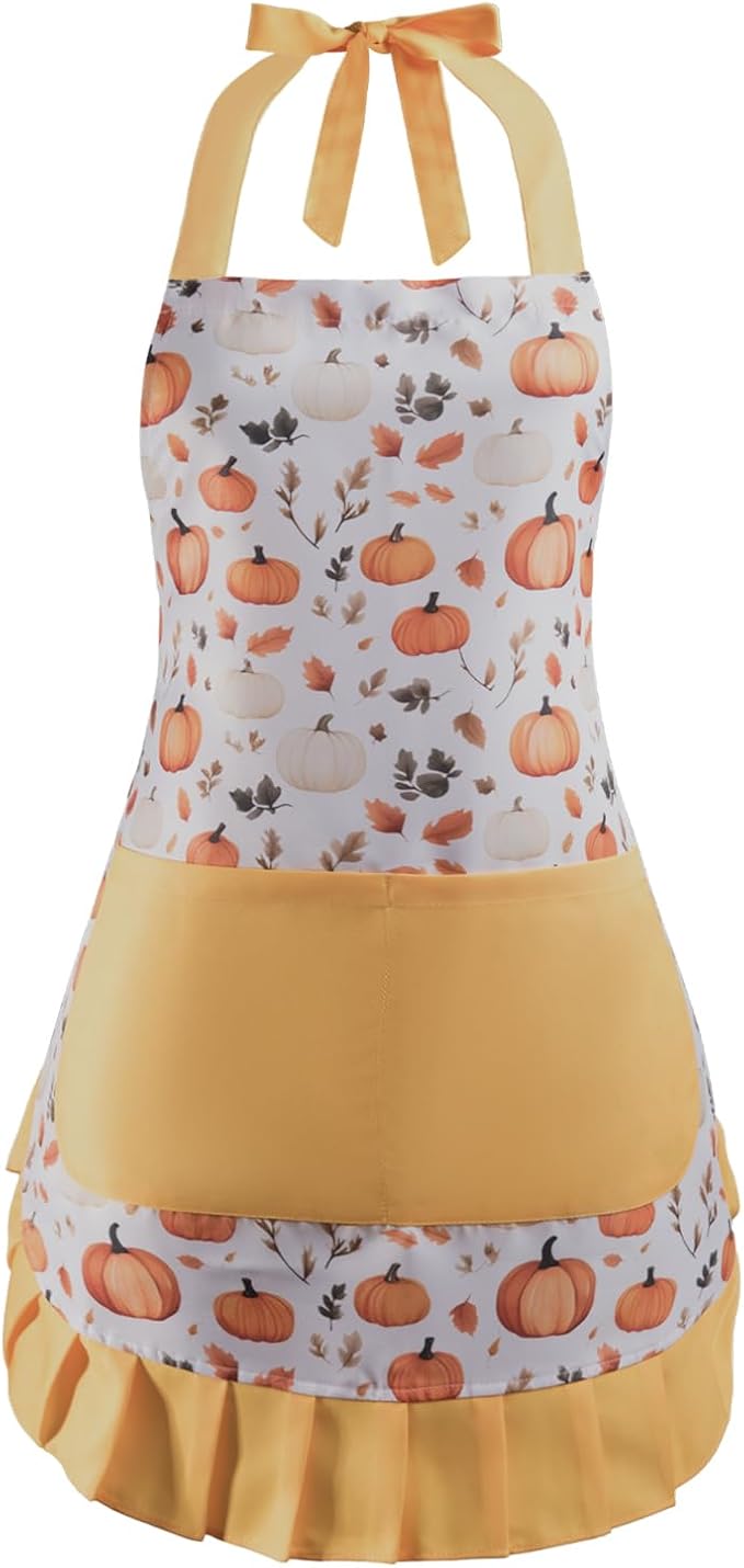 Vintage Floral Apron for Women by AlexVirtue