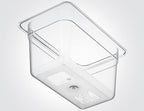 CURTA 6-Pack 1/4 Size 6" Deep NSF Polycarbonate Food Pans | Dishwasher & - Image 3