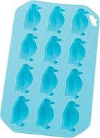 HIC Kitchen Silicone Penguin Ice Tray, Makes 12 Penguins by HIC