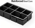 Ice Cube Molds – 2-Pack Silicone Trays - Image 6