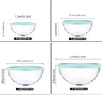 Glass Mixing Bowl Set with Airtight Lids - Image 5