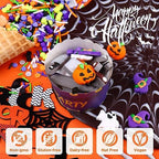 Edible Halloween Cake Decorations, Pumpkin Cupcake Toppers, Ghost Cake Decorations, Edible Knives Cupcake Toppers, Witch Hats for Cake Decorating, Cookies, Cupcakes, Macaron, and Ice Cream - Image 4