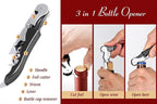 Kit-Home Professional Waiter Corkscrew Wine Openers Set, Upgraded - Image 4