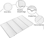 Wire Cooling Racks For Baking 9.3"X13.6" Oven Safe Small Grid Fits Air - Image 4