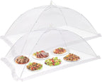 2 Pcs Extra Large Mesh Food Cover Tent（46"x20" by KIGEAPUEL