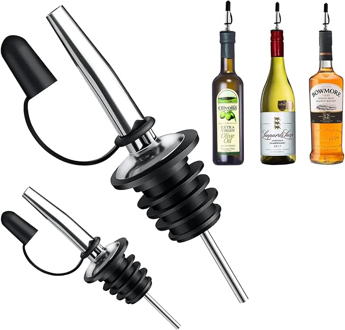 Pafusen 24 Pack Stainless Steel Speed Pourers Spouts - Image 2