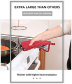 Joyhalo 6 Pack Pot Holders for Kitchen, Cotton Oven Holder - Image 4