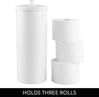 iDesign Freestanding Bathroom Toilet Paper Storage Holder - Image 5