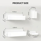Nieifi Adhesive Wall Shelf, Shower Shelves, Shower Organizer - Image 2