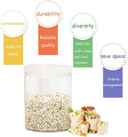 15 Pack 6oz Clear Plastic Jars Wide-mouth Storage Containers, Refillable Empty - Image 4