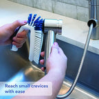 Unger Multi-Purpose Counter and Fixture Scrub Brush, Non-Slip Small Household - Image 5