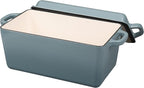 EDGING CASTING Enameled Cast Iron Dutch Oven, Oblong Bread Oven - Image 6