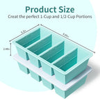 Silicone Freezer Tray for Sauce Cube: GGOW Silicone Freezing Tray for Broth - Image 6