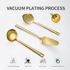 Lazycorner Cooking Utensil Set 11 Pcs Stainless Steel Kitchen Utensils Set Wok - Image 4