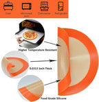 Round Silicone Baking Mats for 8 Inch Cake Pan, Food Grade, Reusable Silicone - Image 5
