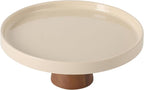 Gibson Elite 10.7-Inch Stoneware Cake Stand - Image 7