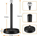 KASUNTO Paper Towel Holder, Steel Paper Towel Holder Countertop - Image 2