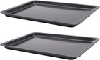 2PCS Cookie Sheet 10x14.5 Inch Baking Sheet Nonstick Heavy Carbon Steel Baking by YourReliableKitchenPartner