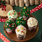 Sentovac Gingerbread Men Confetti Sprinkle Edible Christmas Holiday Sprinkle for Cake Decorating Sugar Candy Cookie Cupcake Topper Baking Decorations Halloween Christmas Supplies - Image 6