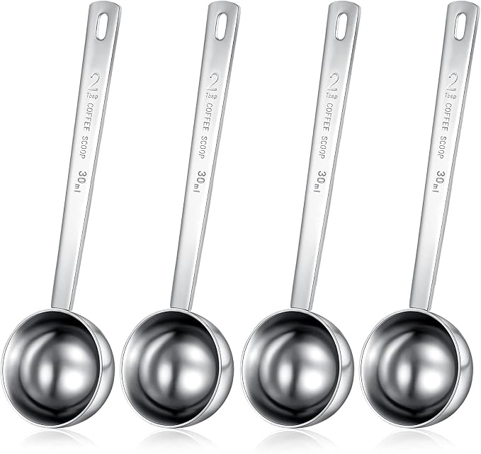 Geiserailie 4 Pcs 2 Tablespoon Scoops by Geiserailie