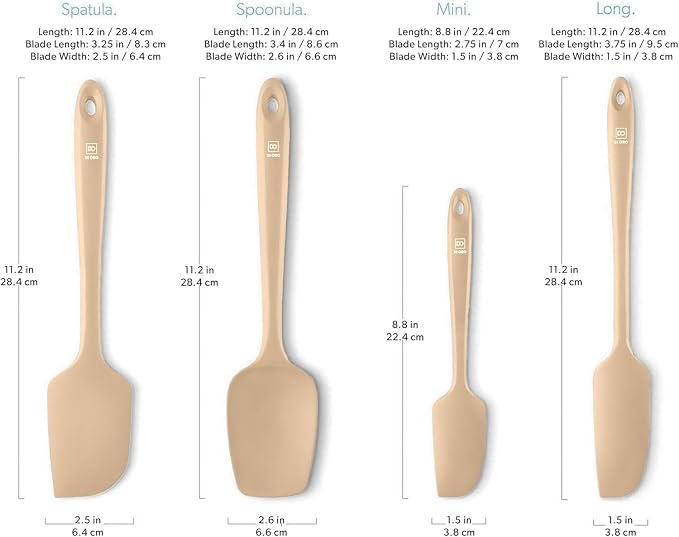 DI ORO Silicone Spatula Set - Image 5