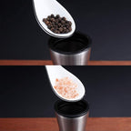 Kyraton Salt and Pepper Shakers, Stainless Steel Salt and Pepper Grinders - Image 4